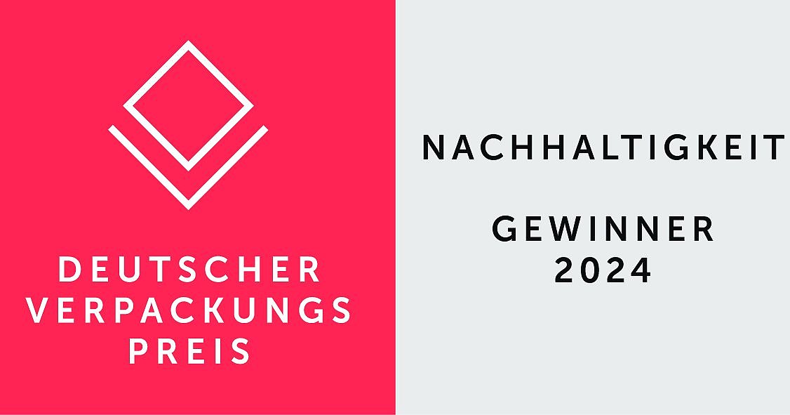 Logo Deutscher Verpackungspreis in der Kategorie Nachhaltigkeit