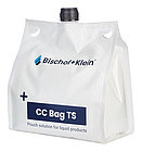 A product photo of the CC-Bag TS packaging in the Bischof+Klein design