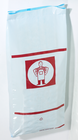Product photo of open bags featuring a customer's logo