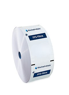Product photo of FFS film on a roll